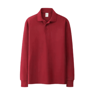 Langærmet polo, dame