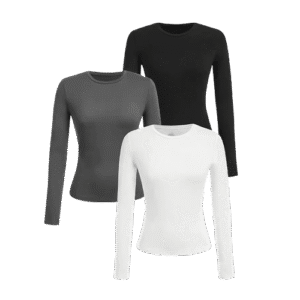 Langærmet t-shirt, dame